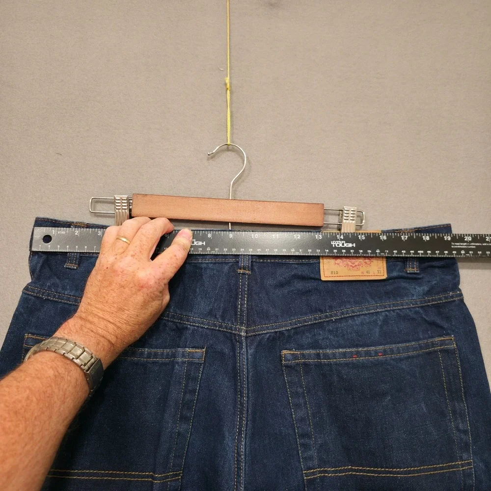 GB Denim‎ Labortary NY 810 Mens Blue Denim Jeans Size 40X33 Actual 39X32